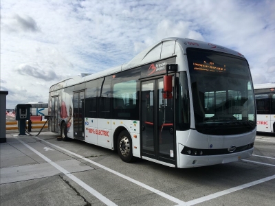 e-buses Brussels Airport